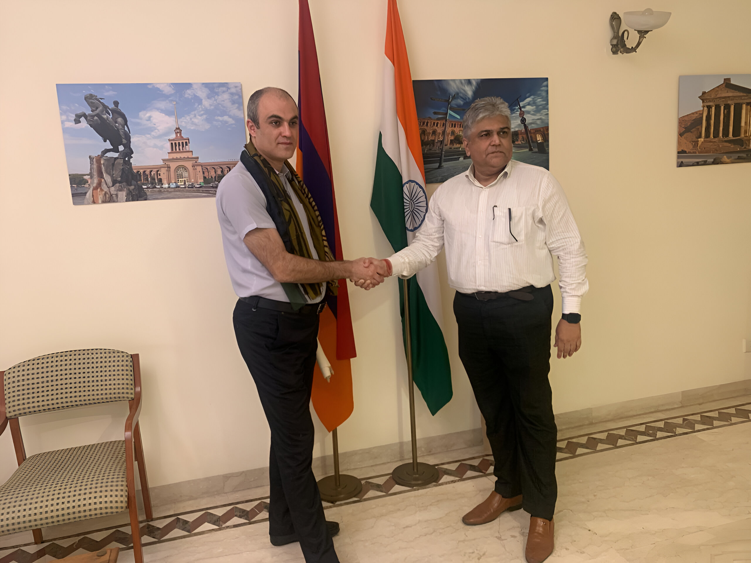 Armenia Embassy meeting photograph