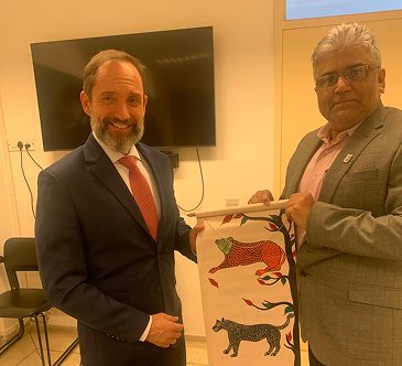 Embassy of Brazil meeting photograph