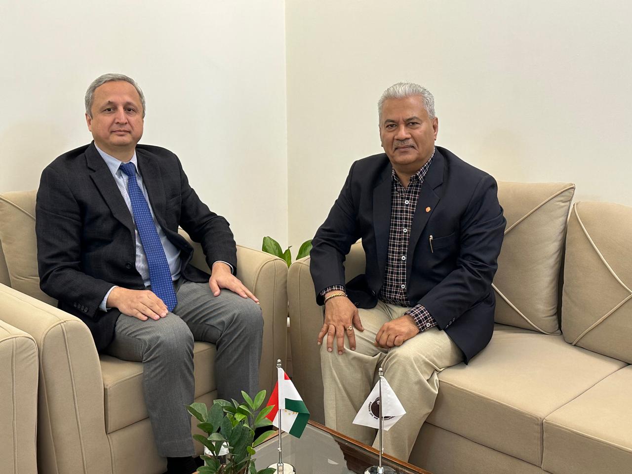 Tajikistan Embassy meeting photograph