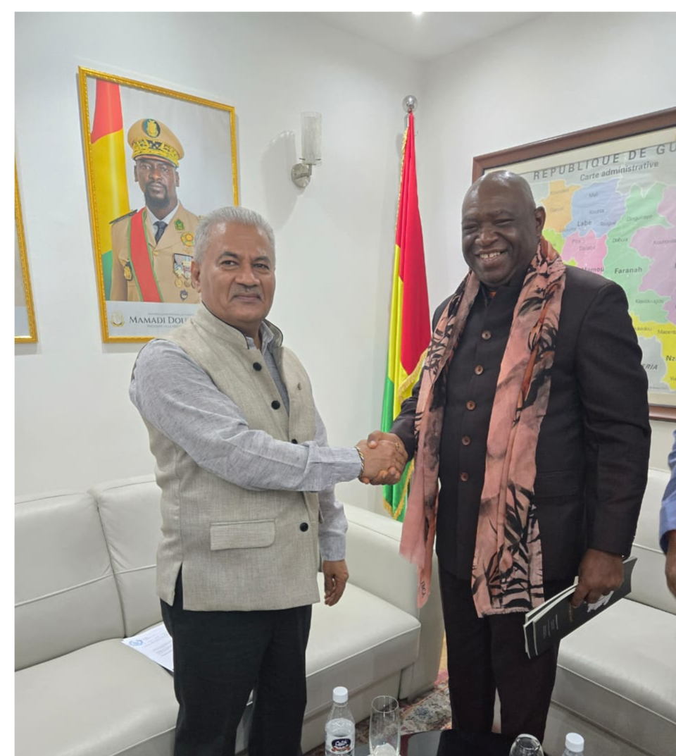 Guinea Embassy meeting photograph