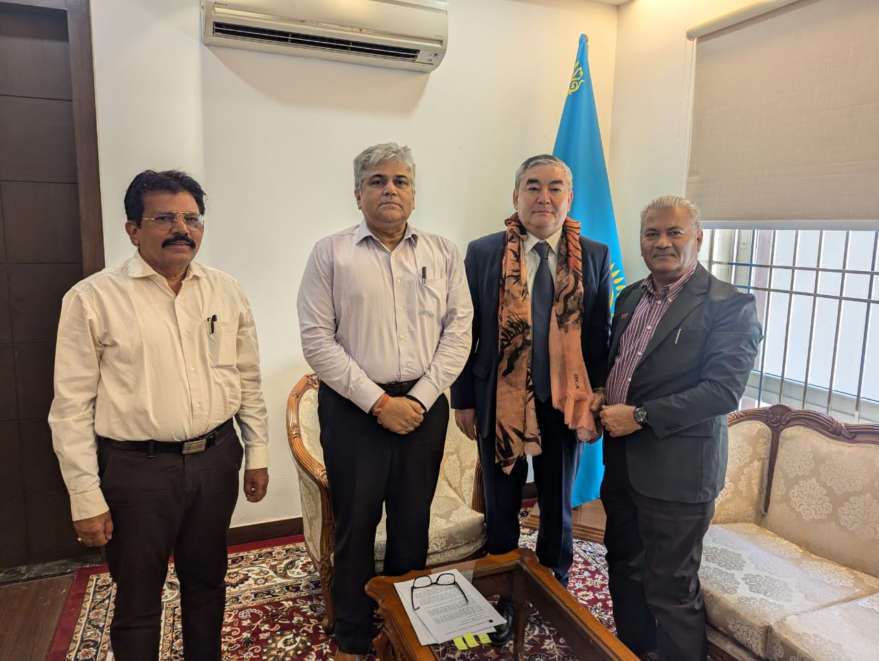 Kazakhstan Embassy meeting photograph