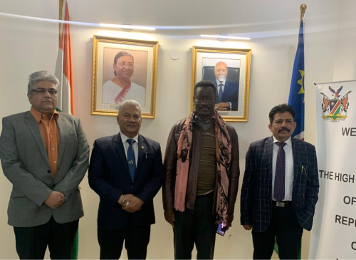 Republic of Namibia meeting photograph