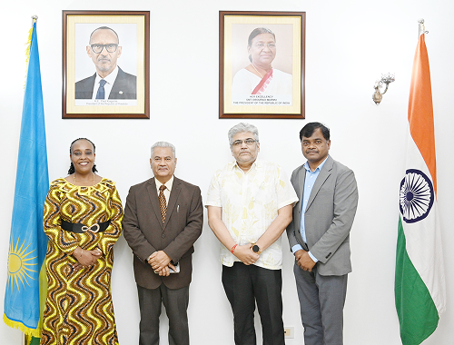 Republic of Rwanda meeting photograph