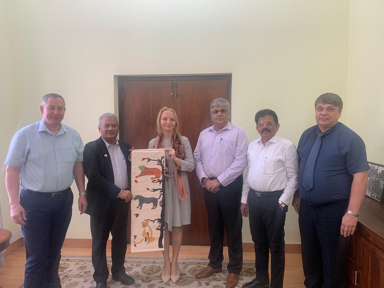 Russian Embassy meeting photograph