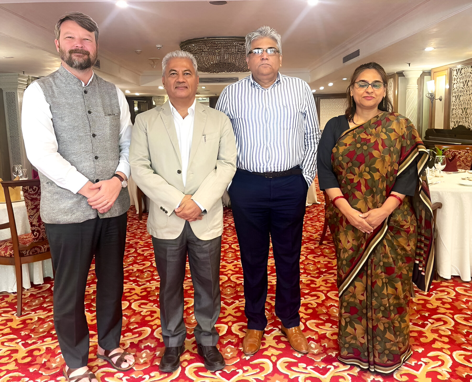 US Embassy meeting photograph